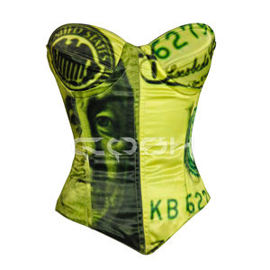 Corsets streetwear avec motif de billet de banque par COSH CORSETS - Product Image 3