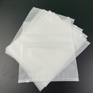 Custom OEM High Quality Garment <b>Bags</b> Zipper Frosted Plastic Clothing <b>Bag</b> for Clothing Packaging Plastics <b>Bags</b> - Product Image 2