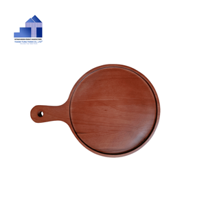 Plateau de service en bois naturel fait main, écologique, durable, moderne et luxueux pour la décoration de la cuisine des restaurants, Vietnam - Product Image 4