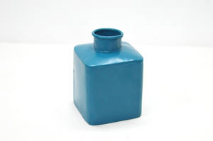 Chaude Mini Bouteille Forme Bleu Couleur Vente Chaude Poudre Enduit Premium Style Fantaisie Fleur Vase Luxueux Style Vase pour Luxures Maison - Product Image 6