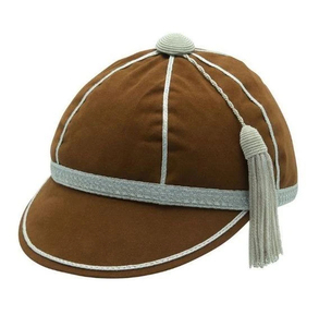 High Quality Custom Honours Caps Solid Casual Hand Embroidery Formal Breathable Outdoor Sports Polyester Cotton Velvet Unisex - Product Image 4