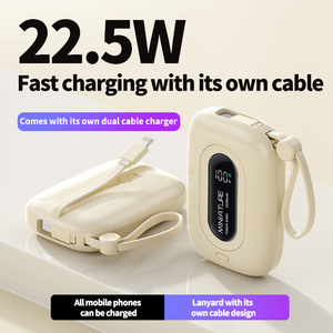 Batería de litio Mini Powerbank Carga súper rápida 20W Pd 22,5 W Banco de energía portátil para <span class=keywords><strong>iPhone</strong></span> - Product Image 6