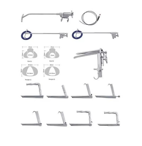 Laringoscopio Rígido Premium para Otorrinolaringología, con Vista Lateral, Autoestable, Manual, de Acero, Reutilizable, para Uso Hospitalario - Product Image 1