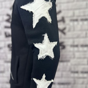 Sweat à Capuche avec Broderie Applique et Fermeture Éclair Complète Fabricant de Sweat à Capuche Personnalisé OEM avec Impression du Logo DTF Sweats à Capuche Personnalisés pour Hommes Femmes - Product Image 6