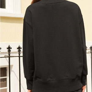 Sweat-shirt surdimensionné Logo personnalisé Sweat-shirt blanc à col ras du cou/Sweat-shirt unisexe épais et uni respirant 2025 - Product Image 2