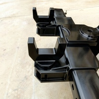 Poignée de cadre de fourche robuste pour camion de sauvetage, support de bras de levage pour dépanneuse, support de fourche en Y en acier moulé pour bras de traction de camion de remorquage