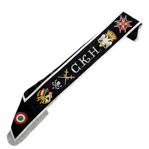 สายสะพาย30th ระดับ Masonic aasr ปักด้วยมือ2025 - Product Image 1