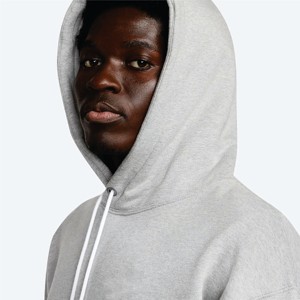 Pull à capuche surdimensionné pour hommes à impression personnalisée, poids lourd, sweats de jogging solides, sweats à capuche brodés en hiver - Product Image 5