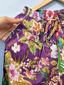 Vêtements de nuit indiens à imprimé floral 100% coton faits à la main Costume de nuit élégant et décontracté exclusif pour l'été Luxe Été pour le printemps - Product Image 3