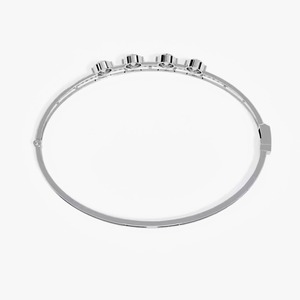 Meilleures ventes Bracelet en or 14K 10K avec diamants naturels et moissanite Plein de diamants Bijoux fins Bracelets et bracelets en diamant - Product Image 3