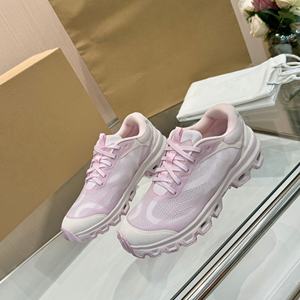 Chaussures de course respirantes doublées en maille, tendances roses, chaussures haut de gamme, chaussures de marche antidérapantes, chaussures de basket-ball pour hommes - Product Image 4