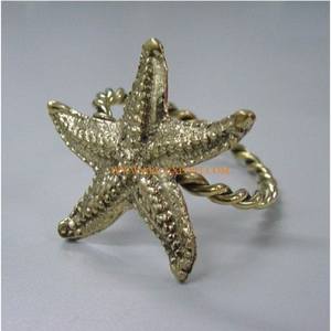 <b>Vintage</b> <b>Gold</b> Plated Metal Brass Napkin <b>Ring</b> Table Decor Napkin Buckle Home & Resort Dining Table Tissue Holding <b>Ring</b> Hot Selling - Product Image 5