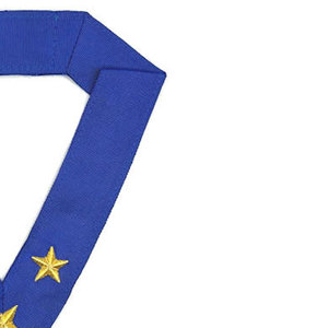 Collier de chaîne de maçonnerie gratuit de haute qualité MASONIC BLUE LODGE OFFICIER CHAIN COLLAR AVEC JUNIOR Ronpex - Product Image 5