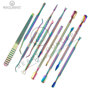 Empujador de cutículas de uñas de belleza profesional OEM Empujador de cutículas de uñas de nuevo estilo ecológico de alta calidad antideslizante - Product Image 3