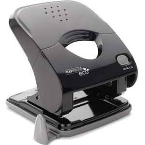 RAPESCO ECO X5-30ps เครื่องเจาะกระดาษ 8 ซม. 30 แผ่น (80 กรัม/ตร.ม.) สีดำ พร้อมรางนำ - Product Image 1