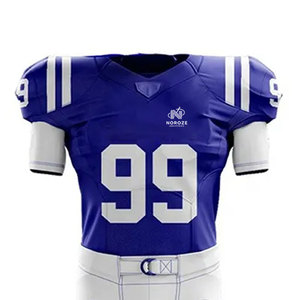 Uniforme de football américain Uniforme de football américain confortable et respirant Matériau solide disponible - Product Image 3