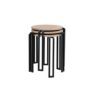<b>Nesting</b> Coffee <b>Table</b> Round Coffee <b>Table</b> Coffee <b>Table</b> Set 2 Piece Coffee <b>Table</b> Modern Coffee <b>Table</b> Metal Coffee <b>Table</b> Wooden Coff - Product Image 1