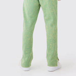 Survêtements de sport pour hommes, couleur unie, design uni, coupe évasée, extensibles dans quatre directions, légers, prix de gros abordable - Product Image 5