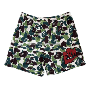 Bas prix Logo personnalisé Premium Shorts amples homme vêtements de sport USA drapeau personnalisé hommes Basketball Shorts - Product Image 5