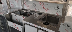 Estación de barman portátil desmontable tipo maleta - Product Image 3