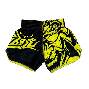 Vente en gros de kimono de jiu jitsu à sublimation pour homme en polyester bon marché Short de boxe Muay Thai uni Short de combat Ufc pour homme - Product Image 3