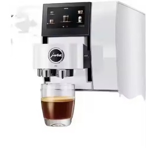 เกี่ยวกับราคาสำหรับใหม่เดิม Z10เครื่องชงกาแฟอัตโนมัติเต็มรูปแบบอลูมิเนียมสีขาวที่มีภาชนะบรรจุนมแก้ว