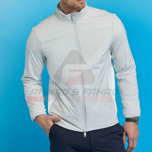 Vestes de golf d'hiver pour hommes à col montant personnalisées, respirantes, à séchage rapide, de haute qualité, vente en gros, fabriquées au Pakistan - Product Image 4