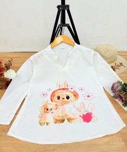 DERNIÈRE RAYON COLLER + IMPRIMÉ NUMÉRIQUE TOP VÊTEMENT DÉCONTRACTÉ PRIX DE GROS VÊTEMENT ETHNIQUE - Product Image 2