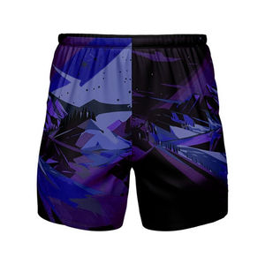 Short de rugby imprimé par sublimation en gros Short d'uniforme de rugby à fermeture éclair avec poche élastique d'équipe sportive prix de gros - Product Image 5