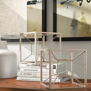 Escultura Moderna Pulida de Estilo Antiguo, Centro de Mesa de Invierno Stag Goldpeak Rise, Tigre con Rayas Reales, Rugido Audaz, Regalo Corporativo - Product Image 3