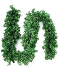 Guirnalda Artificial de Navidad, Decoración Navideña, Corona de Flores Artificiales de Otoño, Suministros de Decoración Navideña, Guirnalda con Iluminación LED - Product Image 3