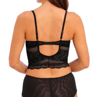 Vente en gros de soutien-gorge Bralette sexy pour filles bretelles réglables sous-vêtements tricotés respirants en dentelle à motif uni de style quotidien