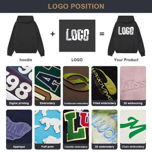 2026 OEM HSI <b>Oversized</b> Vintage Look Washed <b>Hoodie</b> Bulk Cotton Fleece Blank Boxy Heavy Weight Cross Stiches Printed <b>hoodie</b> - Product Image 6