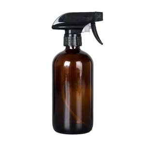 Botella de spray de vidrio ámbar para suelo de jardinería y uso doméstico-Pulverizador de gatillo duradero Plant Mister recargable (240ml/500ml/1000ml) - Product Image 1