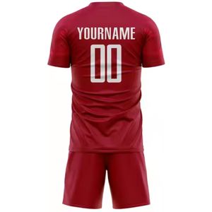 Camiseta de fútbol transpirable de secado rápido para niños, conjuntos de uniformes de fútbol personalizados, kits de fútbol, uniforme de fútbol para hombres - Product Image 6
