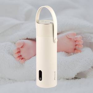 แก้วน้ำเก็บความร้อนไร้สายแบบไร้สายทำจากสแตนเลส Available-100C แก้วชากาแฟไร้สายงาช้างแบบพกพา - Product Image 4