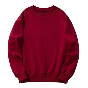 Sweat-shirt ras du cou de haute qualité pour hommes de couleur unie avec écran DTF DTG et sublimation d'impression numérique - Product Image 1