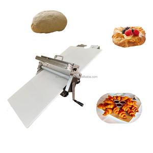 Mesin Penggiling Adonan Manual untuk Meja, Pembuat Lembaran Puff Pastry untuk Croissant, Baklava, Phyllo, Pizza, Roti, Alat Pembuat Kue Rumahan - Product Image 5