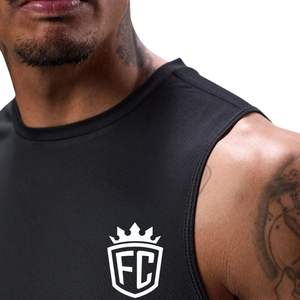 Noire Gym Performance Vest Sleeveless Training Tank Top Lightweight Breathable Activewear for <b>Men</b> Workout Fitness and Sports - Product Image 3