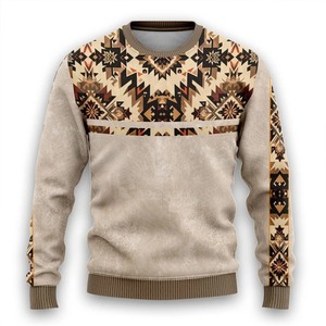 Sudadera de algodón 100% para hombre, elegante sublimación 3D, camisas transpirables informales personalizadas impresas, venta al por mayor, bordado liso teñido - Product Image 1