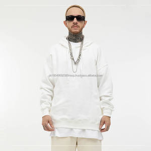 Sudadera con Capucha para Hombre, Estilo Vintage, Lavado Ácido, Decoloración al Sol, 360g, Hombros Caídos - Product Image 6