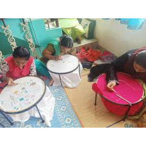 เดรสผ้าไหมปักแบบดั้งเดิมทำด้วยมือสุดหรูสำหรับงานแต่งงานและงานปาร์ตี้-เจ้าสาว - Product Image 3