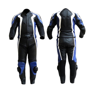 Traje de Carreras de Motociclismo de Cuero, 1-2 Piezas, Personalizado, OEM, Talla Grande, Estampado - Product Image 1