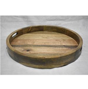 Plateau en bois multifonctionnel fait main au design moderne, nouvelle arrivée, forme carrée élégante pour restaurant, vente en gros, exportation - Product Image 2