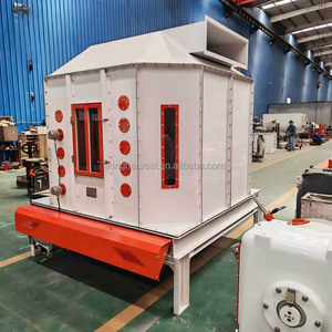 Nouvelle ligne de production d'aliments pour animaux en acier de 7,5 tonnes/h, fabriquée sur mesure, avec refroidisseur de granulés et ailettes d'impeller pour poulets de chair, porcs et crevettes - Product Image 5