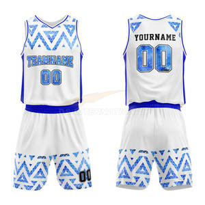 Vente en gros d'uniformes de basket-ball, maillots d'équipe personnalisés par sublimation, vêtements de sport en maille à séchage rapide, tenues réversibles - Product Image 4