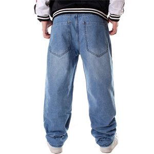 2025 automne Streetwear hommes jeans décontractés coupe ajustée Stretch Denim pantalon hommes rétro broderie Patchwork droit Jean pantalon - Product Image 5