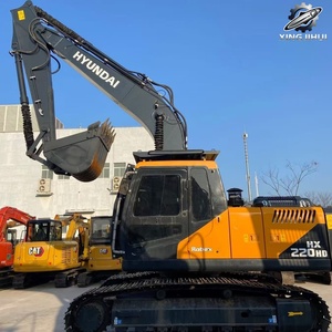 Excavatrice Hyundai 220 d'occasion, machine de construction, prix bas, équipement lourd d'occasion, excavatrice sur chenilles d'occasion de Corée - Product Image 3