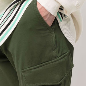 Pantalons cargo décontractés pour hommes, nouveau style, port confortable, prix bas, respirant, teinture unie, service OEM ODM, design de pantalons cargo - Product Image 5