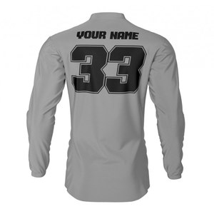 Maillot de course BMX de haute qualité pour homme, chemises à manches longues imprimées par sublimation et respirantes, design personnalisé - Product Image 1